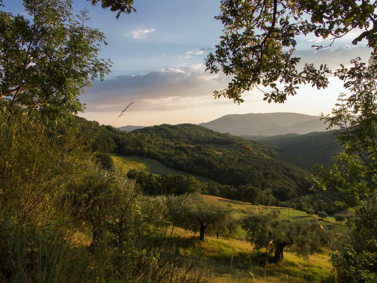 Casa La Valle, Gubbio, Frazione Santa Cristina Bed and Breakfast Exteriör bild
